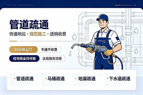 泉州管道疏通