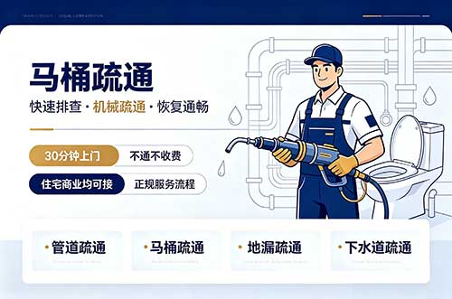 泉州马桶疏通