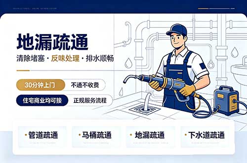 泉州地漏疏通