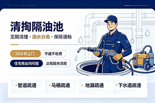 泉州清掏隔油池